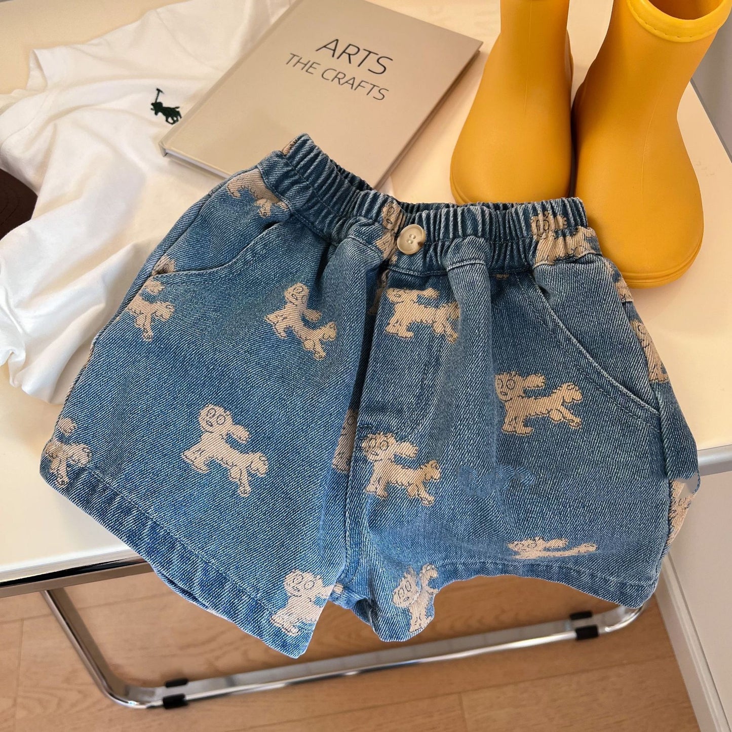 Boy's White Shorts