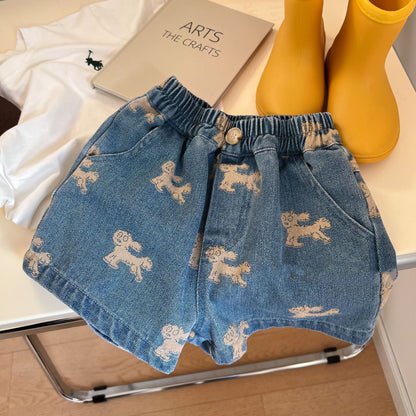 Boy's White Shorts
