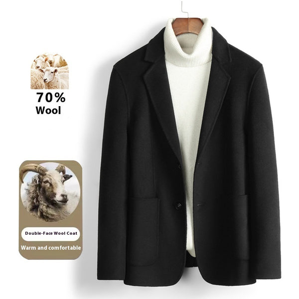 Sheep Wool Double-faced Jacket