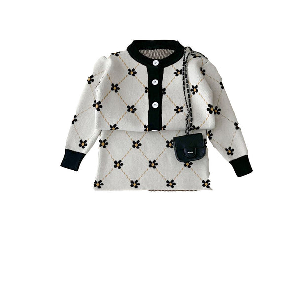 Sport Cardigan Coat Skirt