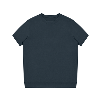 Unisex Crewneck Knit T-Shirt 320GSM