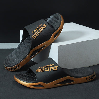 Men's Thick-soled Basketball Fashion Slippers