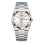 RUOLINDO Stainless Steel Luminous Men's Watch