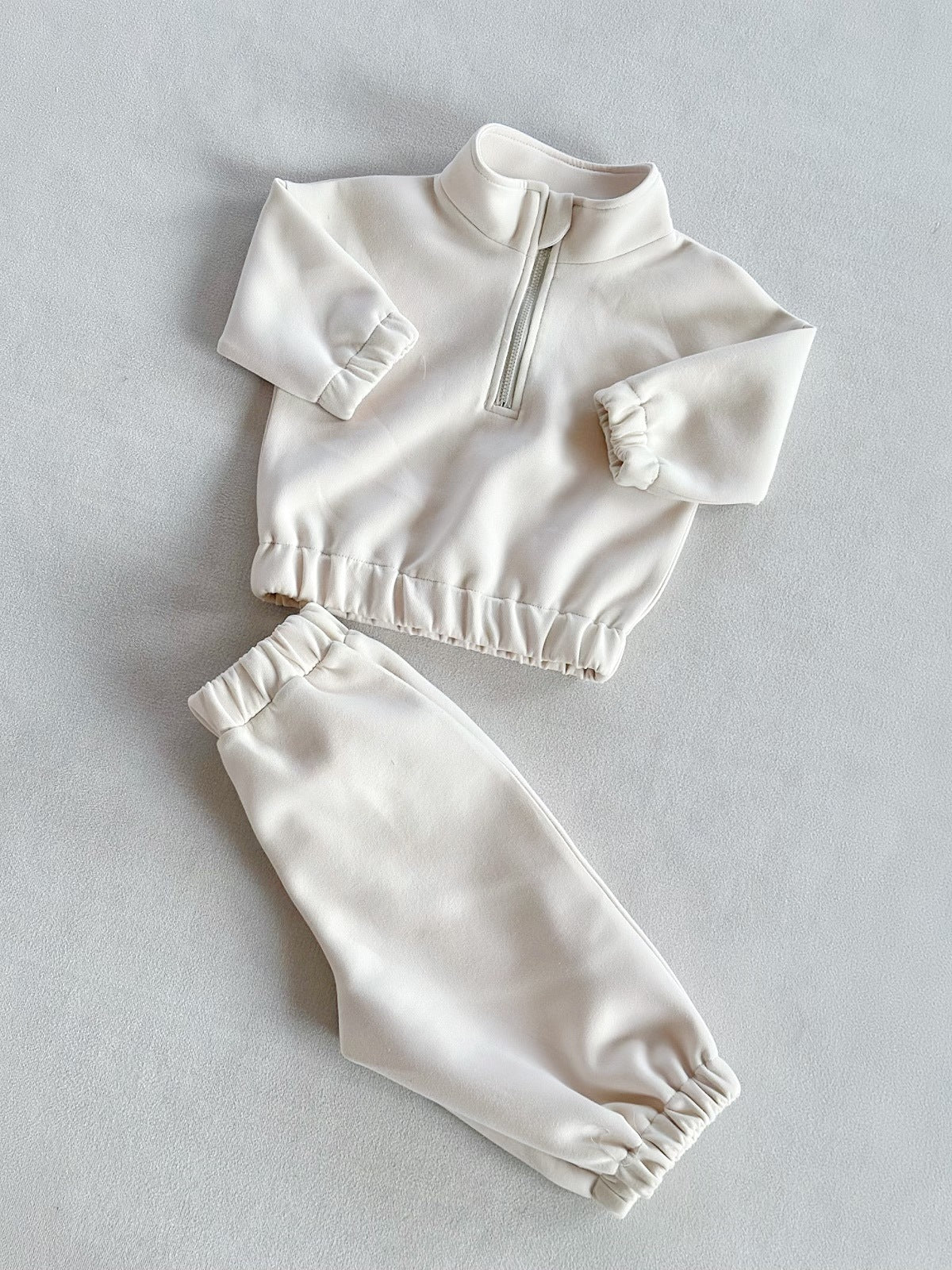 Kids' Insulated Two-Piece Tracksuit | Half-Zip Hoodie & Joggers