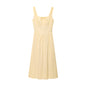 Robe bustier cintrée avec nœud papillon pour femme