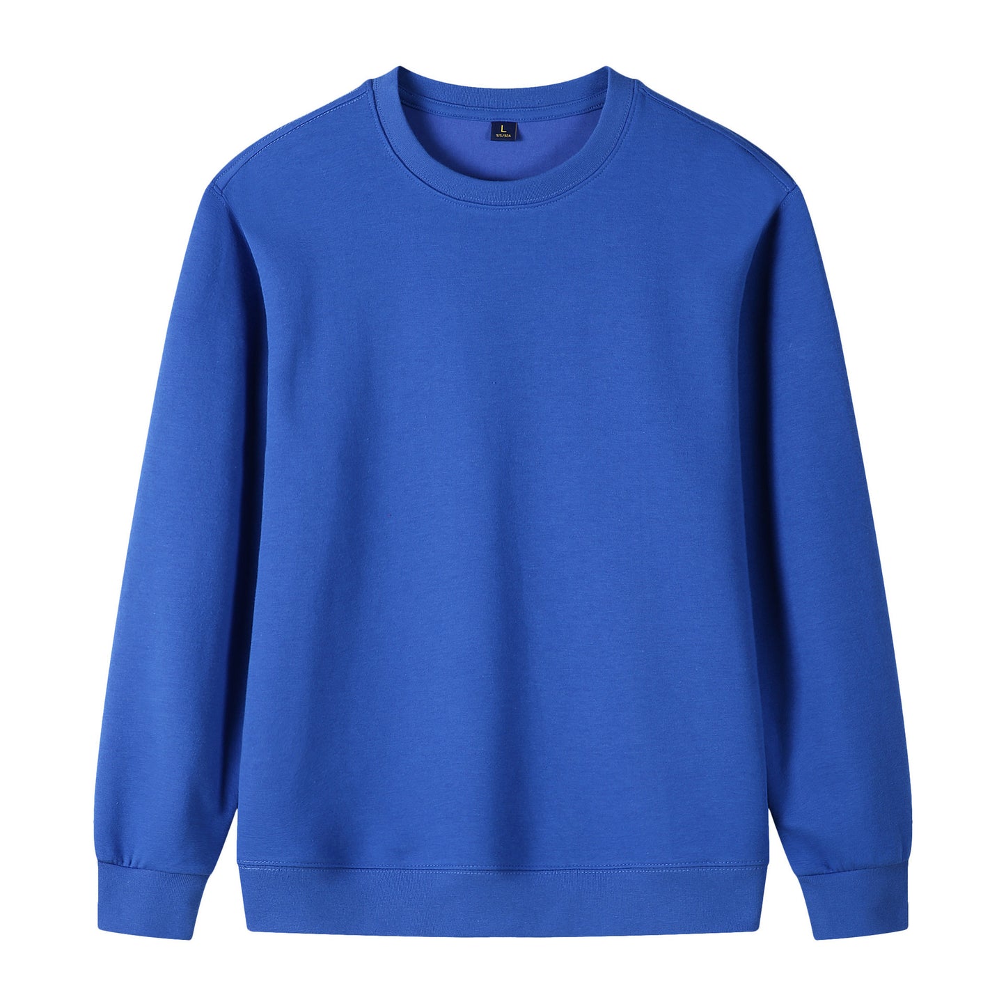 Pure Cotton Long Sleeve Round Neck Sweatshirt