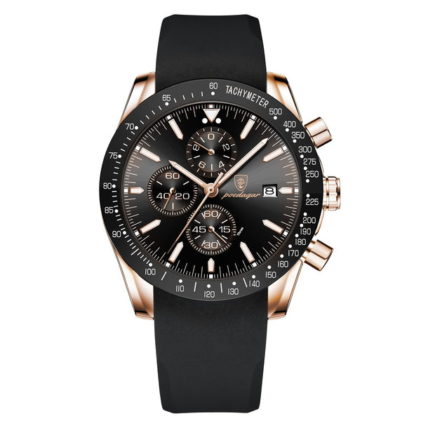 Poedagar Waterproof Luminous Men's Watch