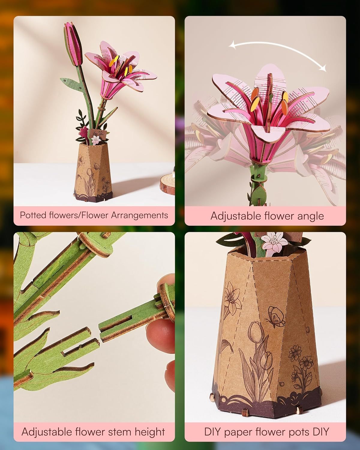 Artificial Flowers Home Decor