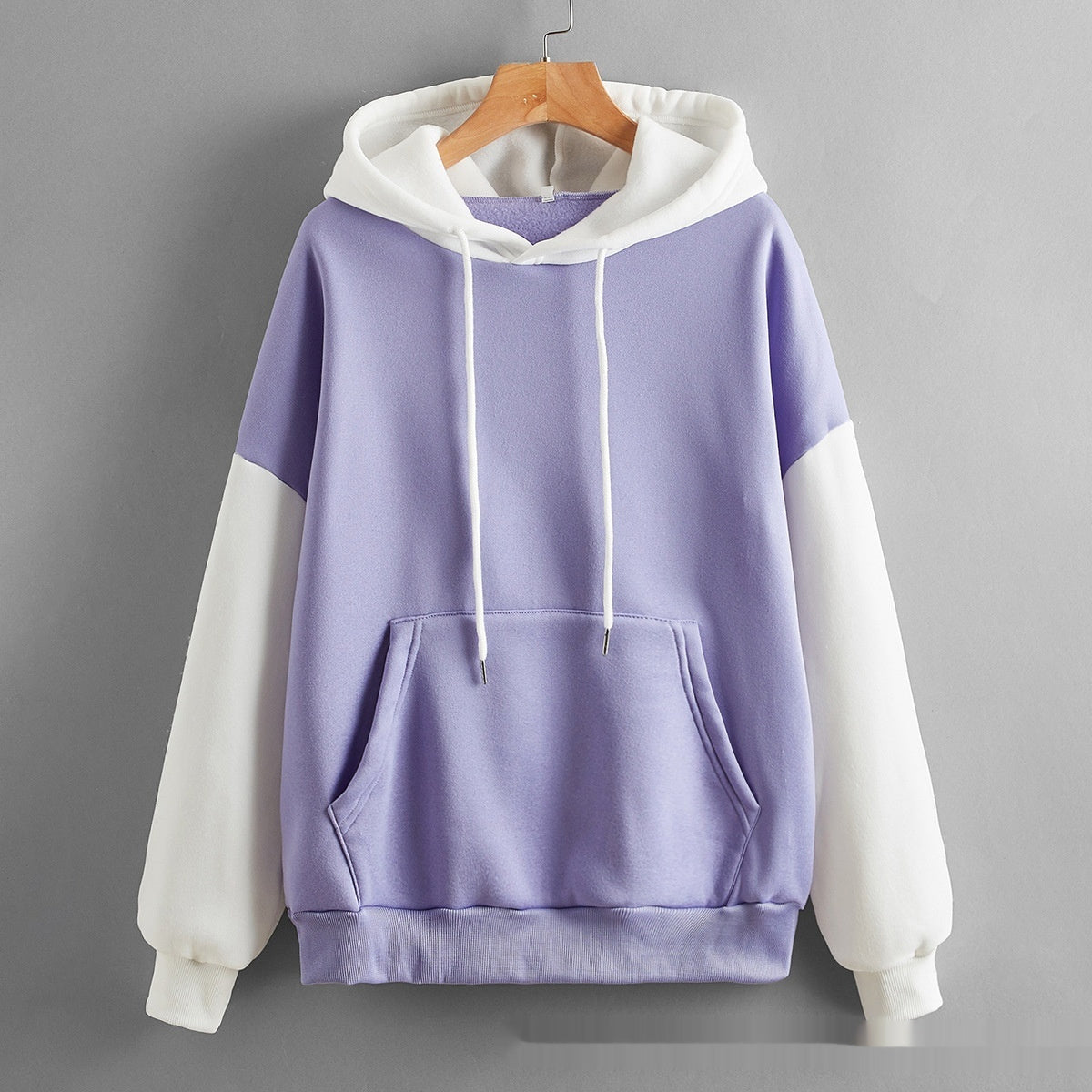 Women's Loose Patchwork Hoodies