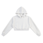 Womens Cropped stringless Hoodie