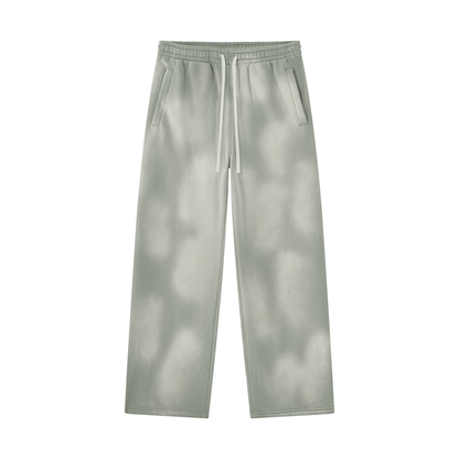 Unisex Sunfade Wide Leg Fleece Sweatpants 350GSM