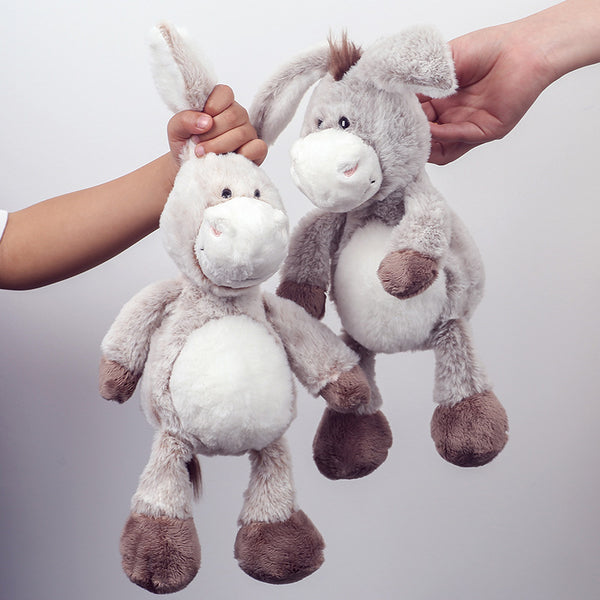 Hanging Donkey Plush Toy - Soft Ragdoll