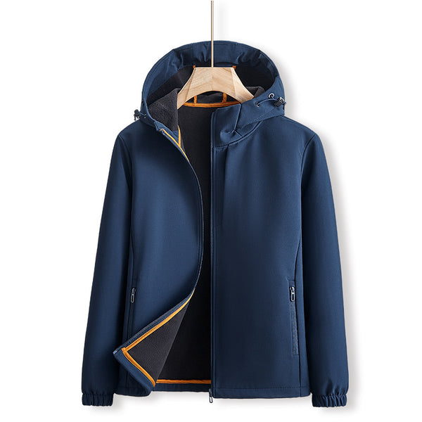 Veste shell d'extérieur pour homme