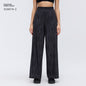 Drawstring Casual Wide-leg Pants