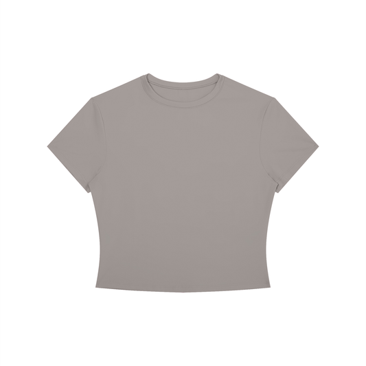 Women's Crewneck Crop T-Shirt