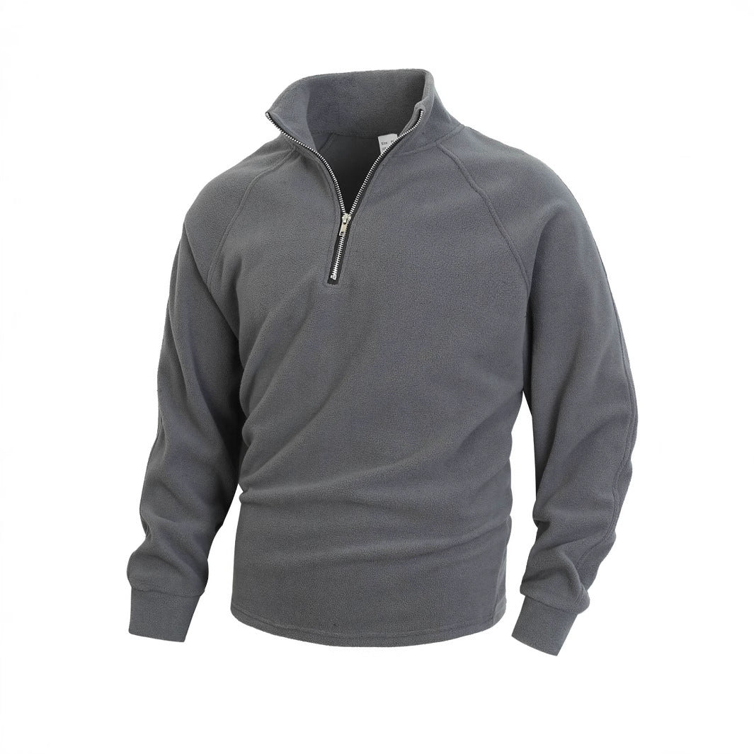 Long Sleeve Pullover Coral Fleece Coat