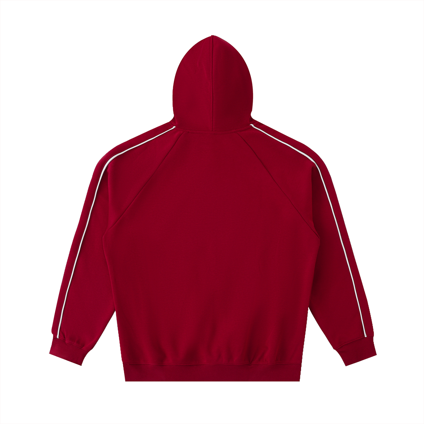 Contrast Piping Raglan Hoodie | Spiderweb