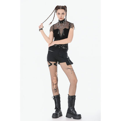 Short utilitaire Dark in Love Punk Metal