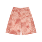 Waran Unisex Vintage Wash Plaid Shorts 110GSM