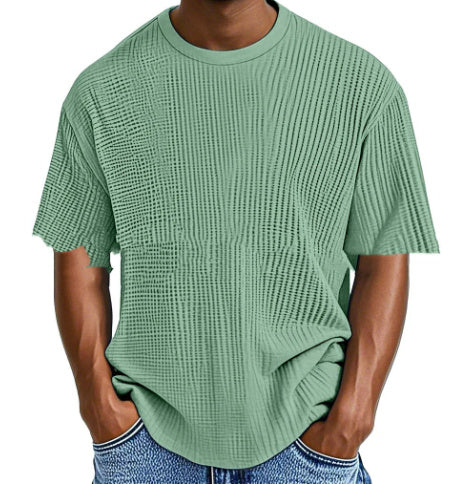 Casual Comfort Waffle Short Sleeve