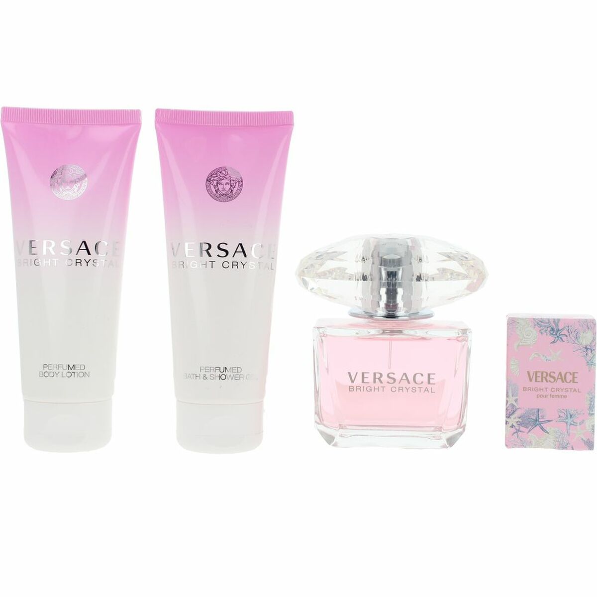 Women's Perfume Set Versace BRIGHT CRYSTAL 2 Pieces