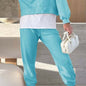 Women's Hooded Sweatshirt & Jogger Set - Two-Piece Sportswear