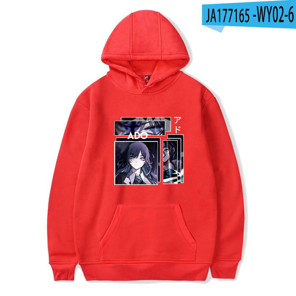 Ado anime pullover Hoodies