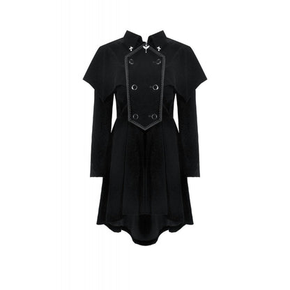 Dark in Love Lilith Officer Velvet Coat