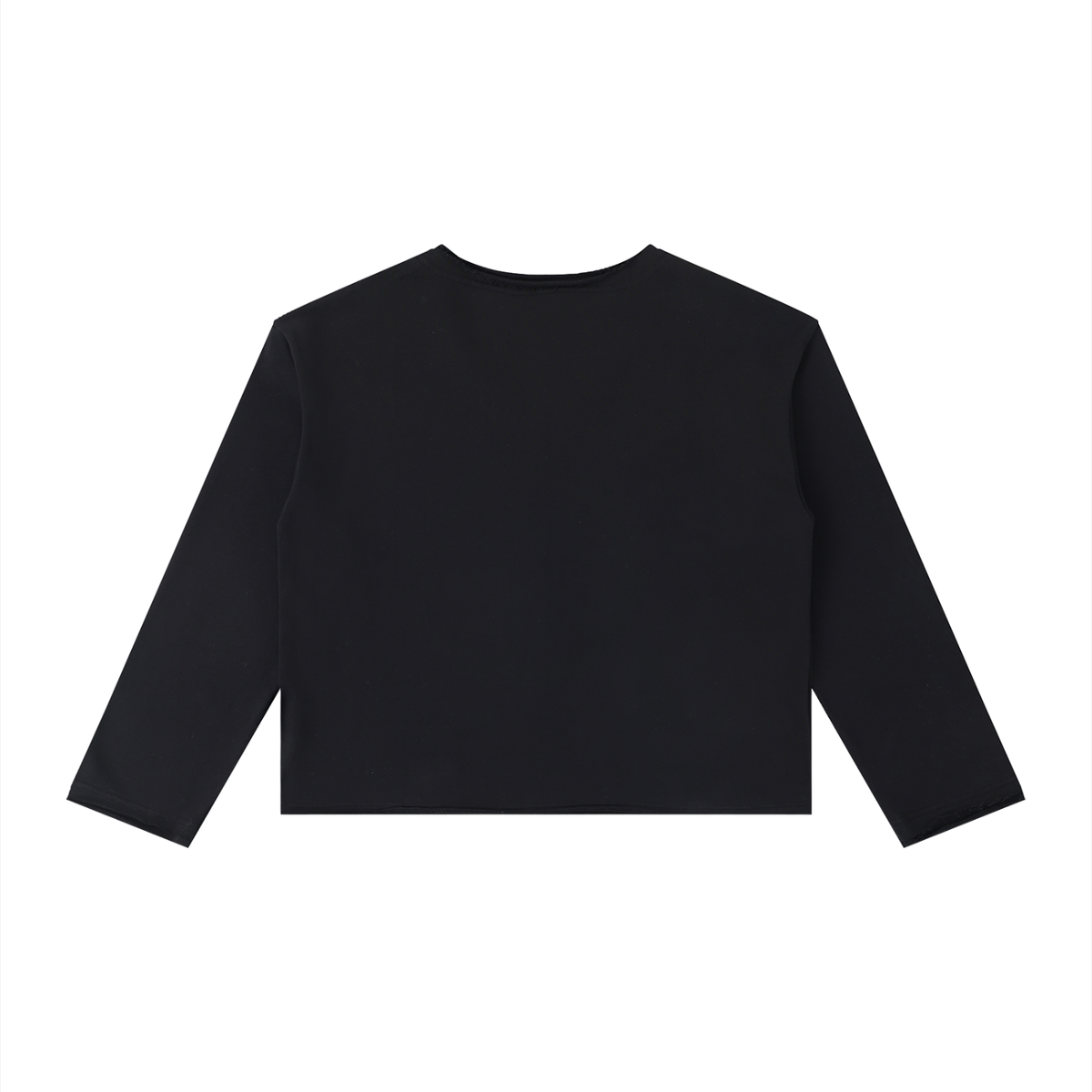 Women's Raw Hem Long Sleeve T-Shirt 310GSM
