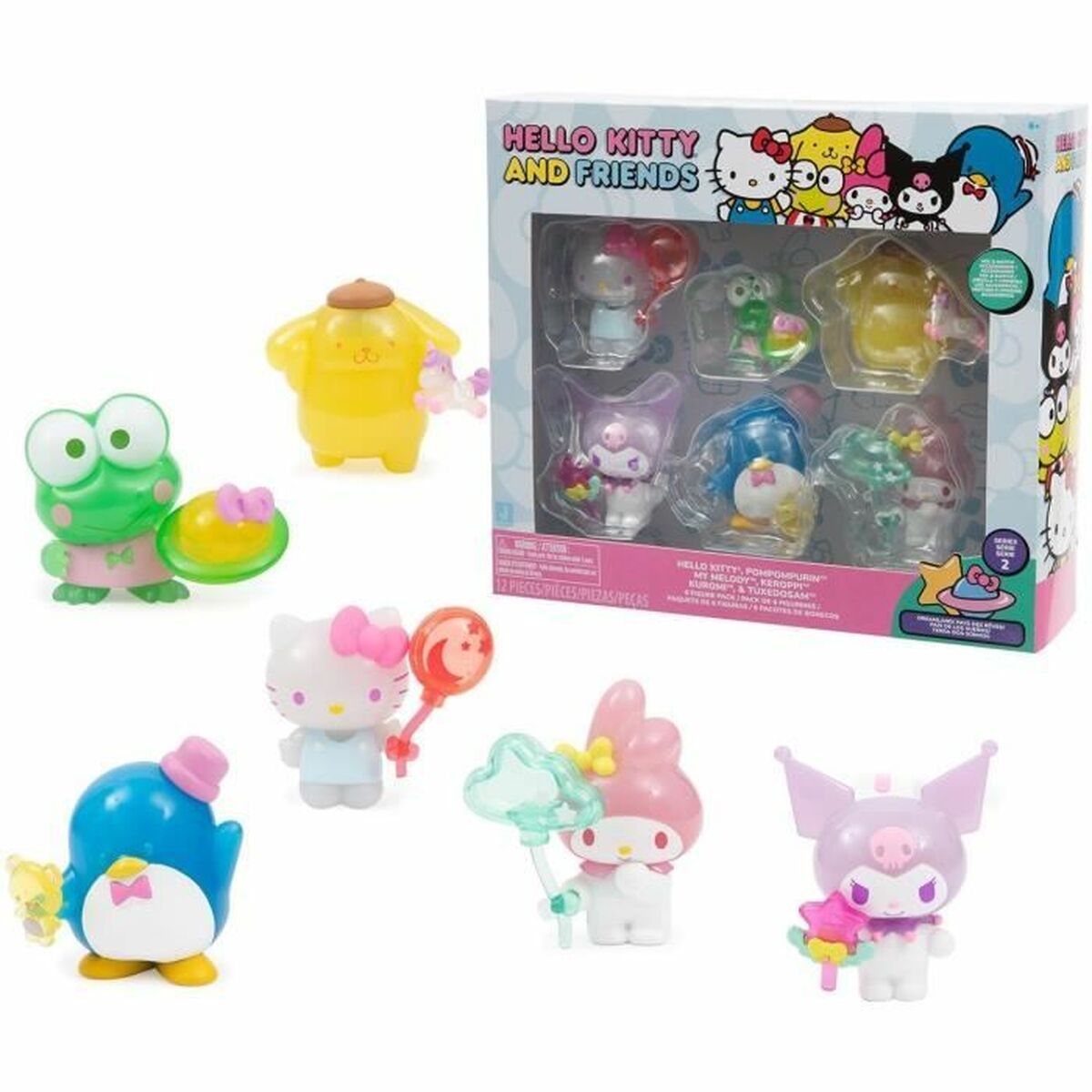 Action Figure Hello Kitty 11 6 Pieces (6 Units)