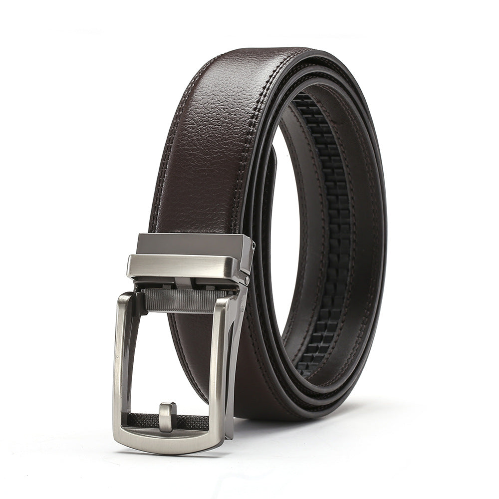 Genuine leather cowhide belt