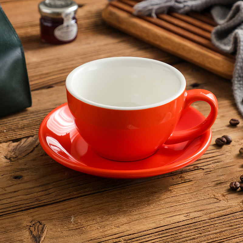 Nordic Minimalist Ceramic Coffee Cup Set – 300ml