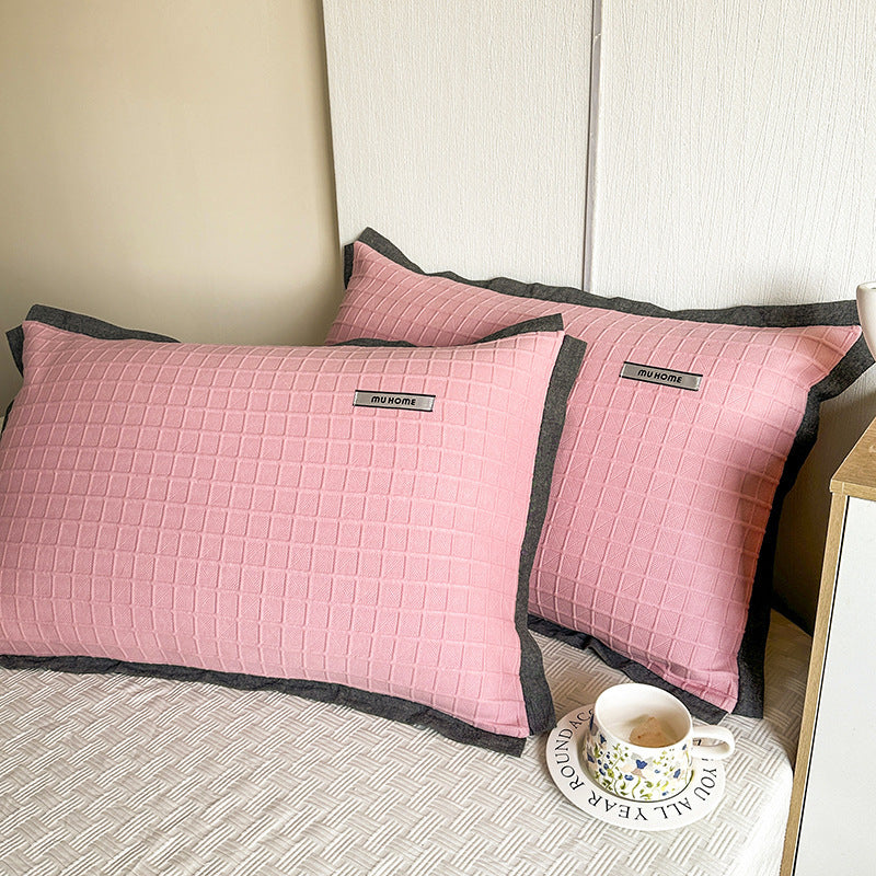 Heavy Cotton Pillowcase One-pair Package