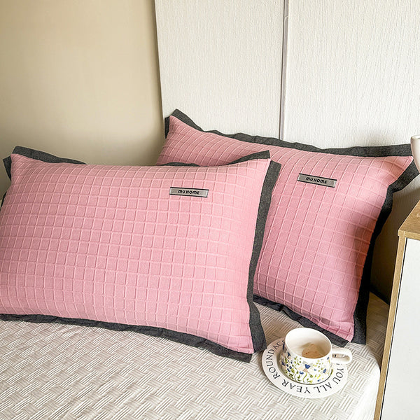 Heavy Cotton Pillowcase One-pair Package