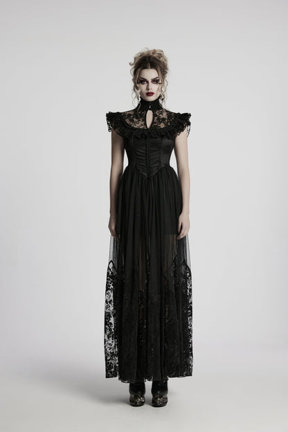 Punk Rave Seraphina Goth Flying Sleeve Dress