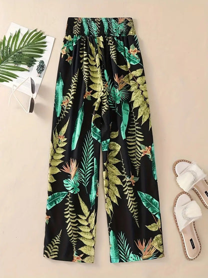 Casual Flower thin Pants