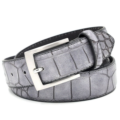 Men's Pu leather pin buckle belts