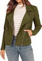Zipper Pocket Short Coat