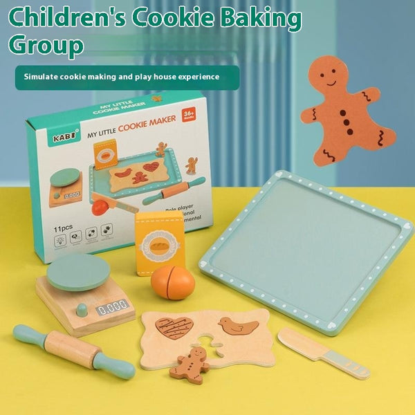 Wooden Children's Kitchen Toy Set