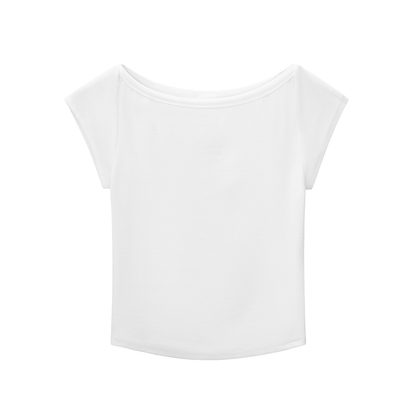 Essential Wide Neck Baby T-Shirt 260GSM