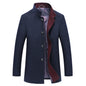 Mid-length Single-breasted Trench Coat