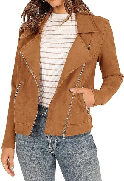 Zipper Pocket Short Coat