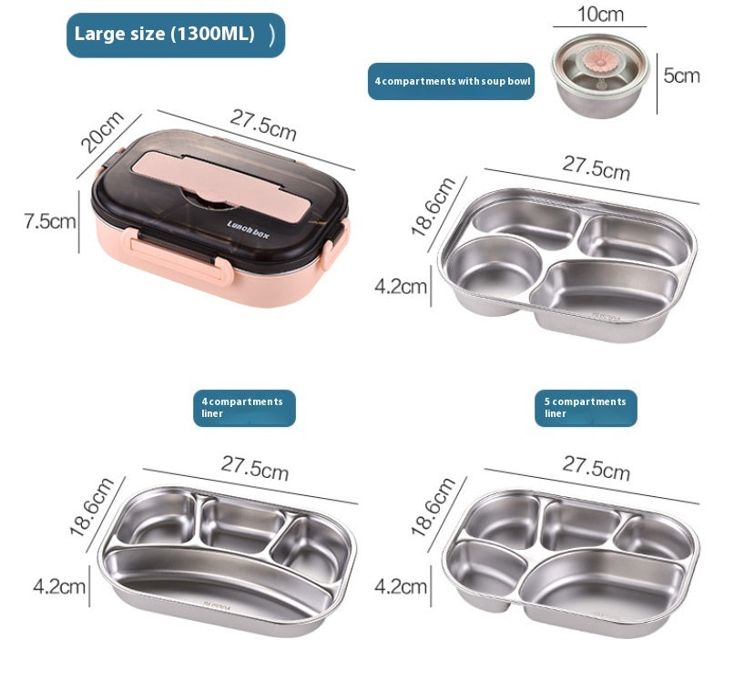 Stainless Steel Thermal Bento Box