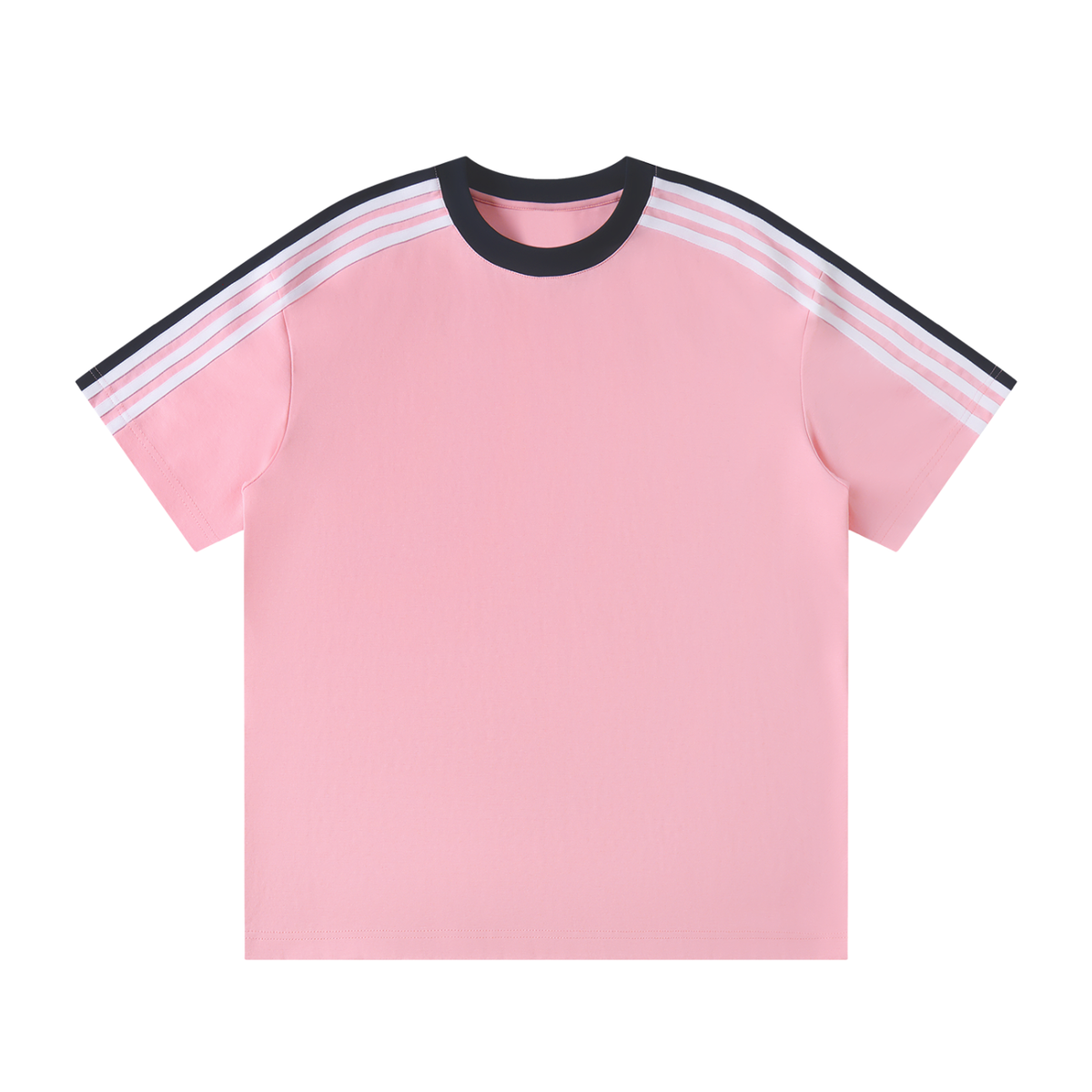 Waran Unisex Colorblock Striped T-Shirt