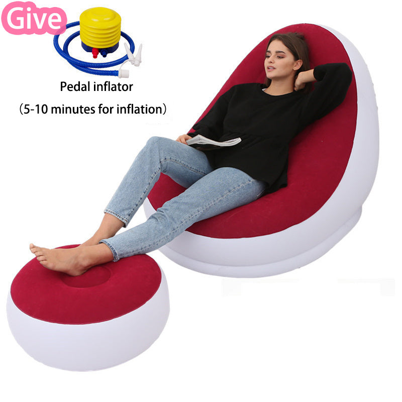 Bean Bag with Inflatable Folding Sofa - Stuffs & Savers