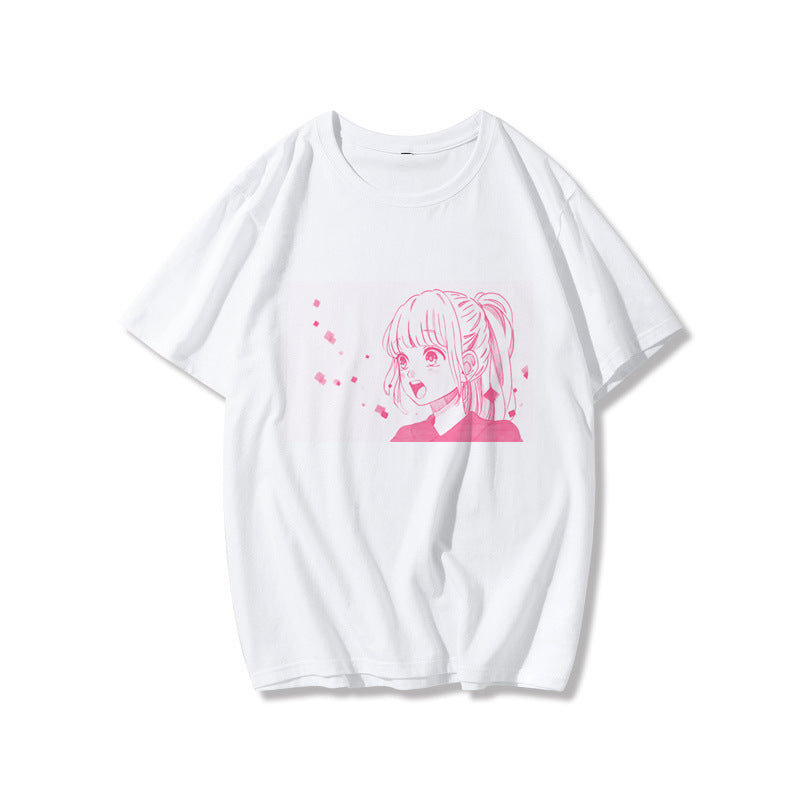 Cartoon fashion print T-shirt