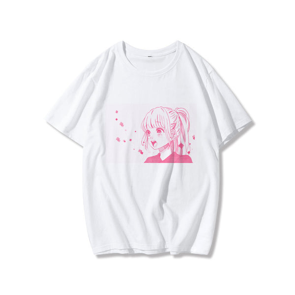 Cartoon fashion print T-shirt