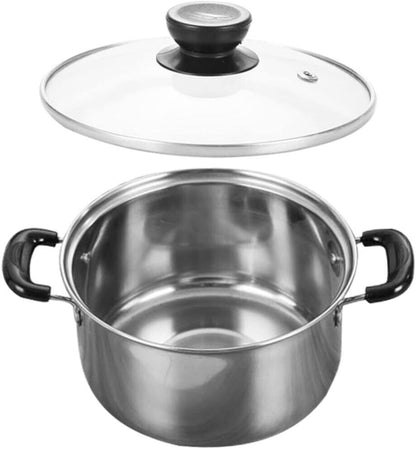 Stainless Steel Saucepan Induction 5Pcs