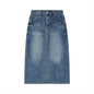 Women’s Vintage Wash Denim Skirt