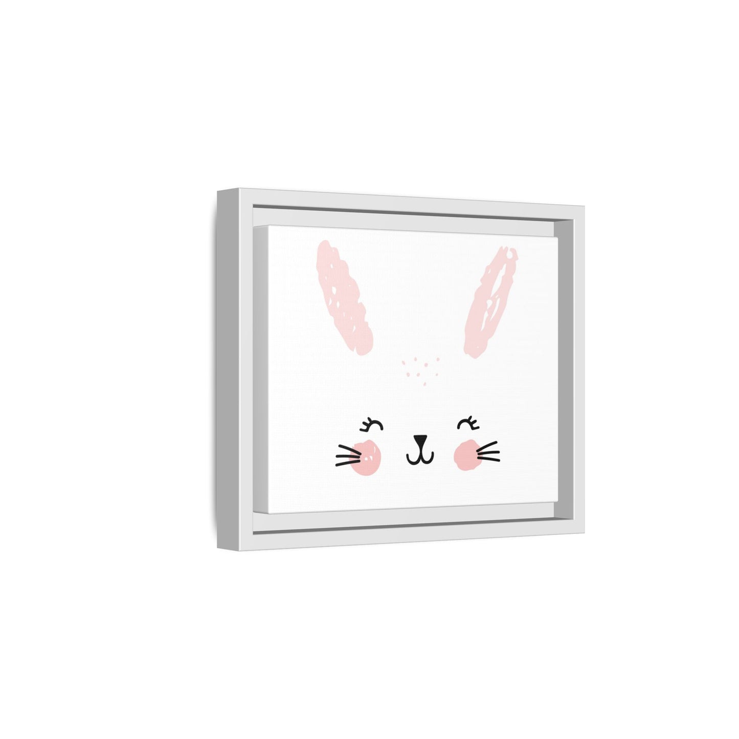 Cute Bunny Canvas Wall Art